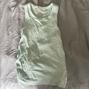 Mint Green Sleeveless Top